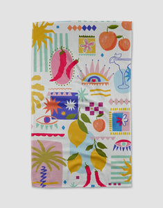 Geometry Tea Towel