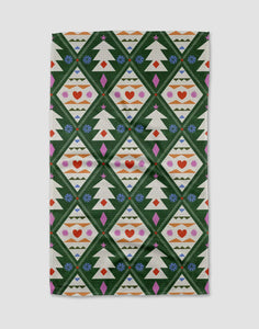 Geometry Tea Towel