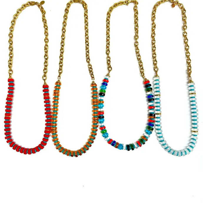 Heard Necklace - Amber