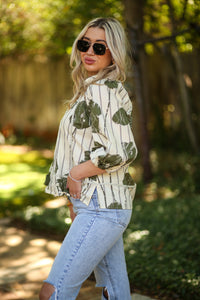 Olive Branch Blouse