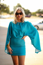 Load image into Gallery viewer, Turquoise Noise Dress