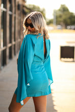 Load image into Gallery viewer, Turquoise Noise Dress