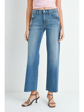 Load image into Gallery viewer, Slim Palazzo Scissor Cut Denim