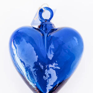 Medium Blown Glass Heart