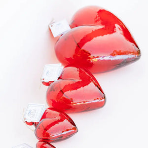 Medium Blown Glass Heart