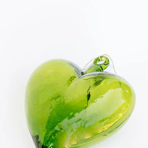 Medium Blown Glass Heart