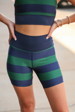 Load image into Gallery viewer, Bike Short Verdant Rugby Stripe