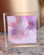 Load image into Gallery viewer, Mini Painting in Lucite 6x6