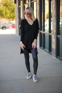 Easy Street Sweater- Black