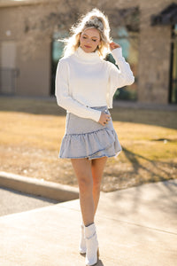 Get Knit Girl Sweater- Ivory