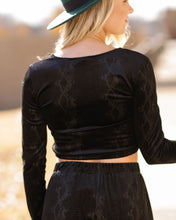 Load image into Gallery viewer, Vixen Velvet Crop Top