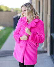 Load image into Gallery viewer, Diana Hot Pink Coat