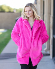 Load image into Gallery viewer, Diana Hot Pink Coat