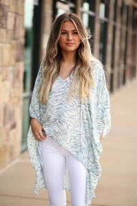 BL Winnie Grey Tiger Top
