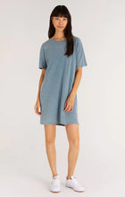 Load image into Gallery viewer, ZS Relaxed T-Shirt Dress - Blue