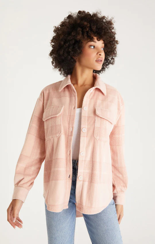ZS Tucker Fleece Plaid Jacket