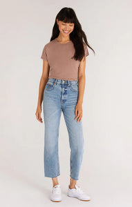 ZS Modern Slub Tee - Lite Cola