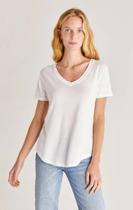 ZS Modal V-Neck White