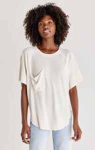 ZS Carly Triblend Tee - Sandstone