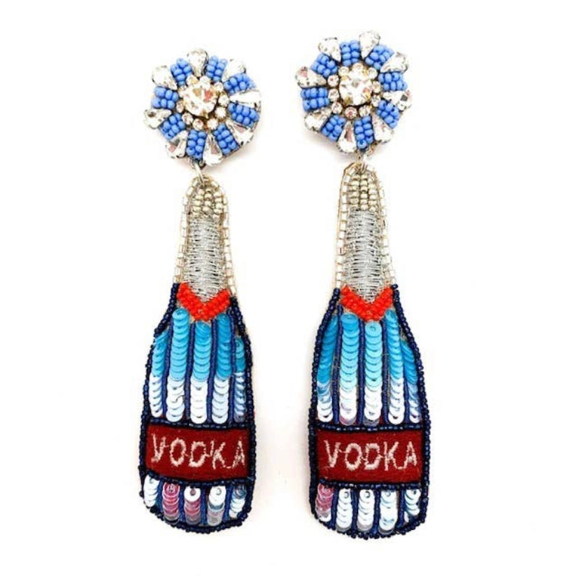Vodka Earrings