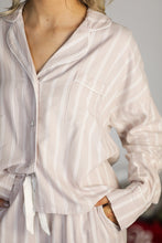 Load image into Gallery viewer, ZS Rose Stripe PJ Set