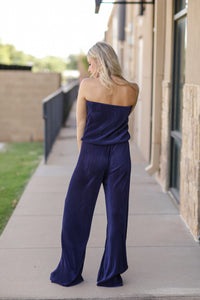 Downtown Pleated Jumpsuit