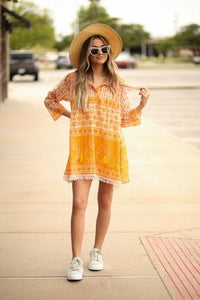 Cover Up Tunic - Marigold