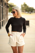 Load image into Gallery viewer, BuddyLove Peyton Shorts- Cream